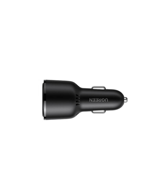 Ugreen car charger 2x USB Type C | 1x USB 69W 5A Power Delivery Quick Charge black (20467)