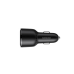Ugreen car charger 2x USB Type C | 1x USB 69W 5A Power Delivery Quick Charge black (20467)