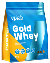 Протеин VPLab Gold Whey Chocolate, шоколадный вкус, 500 г