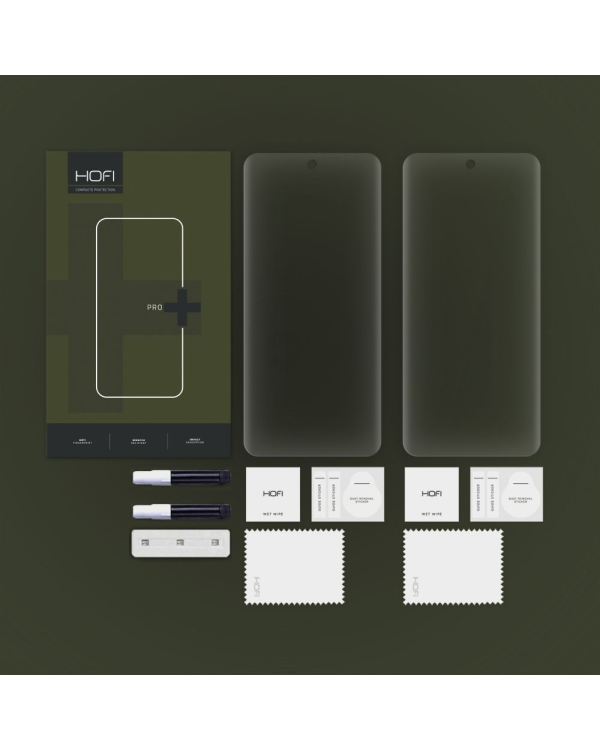 HOFI UV GLASS PRO+ 2-PACK REALME GT 6 | GT 6T ПРОЗРАЧНОЕ ЗАКАЛЕННОЕ СТЕКЛО