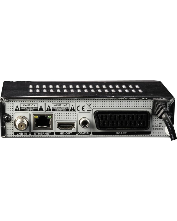 Denver DVBS-206HD HD SAT ресивер USB (спереди) Количество тюнеров: 1