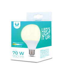 LED Bulb E27 G95 10W 230V 3000K 950lm Forever Light