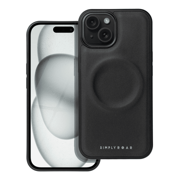Roar Mag Morning Силиконовый задний чехол для Apple iPhone 15 Pro черный