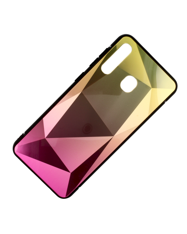 Fusion Stone Ombre Back Case Силиконовый чехол для Apple iPhone 11 Pro Желтый - Розовый