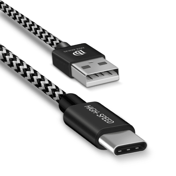 Dux Ducis K-ONE Series USB / USB-C Cable 2.1A 0,25M black