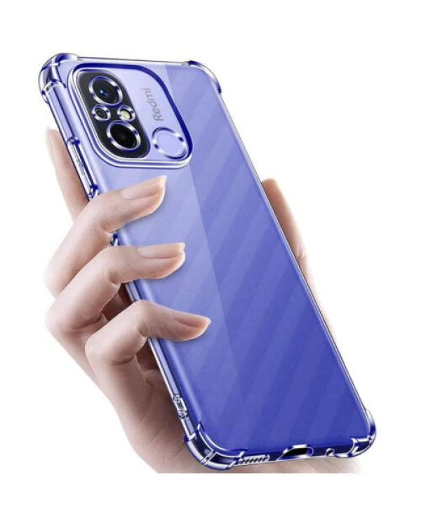 Fusion Anti Shock 1.5 mm Силиконовый чехол для Xiaomi Redmi 12c | Redmi 11a Прозрачный