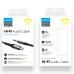 Joyroom stereo audio AUX cable 3,5 mm mini jack - USB Type C for smartphone 1 m black (SY-A03)