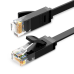 UGREEN Ethernet RJ45 Flat Network Cable, Cat.6, UTP, 8m (Black)