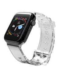 Fusion Light силиконовый ремешок для Apple Watch 38mm / 40mm / 41мм черный