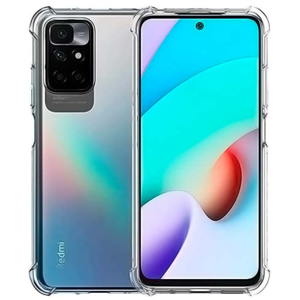 Fusion Anti Shock 1.5 mm Силиконовый чехол для Xiaomi Redmi 10c 4G Прозрачный