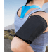 Elastic fabric armband armband for running fitness S black