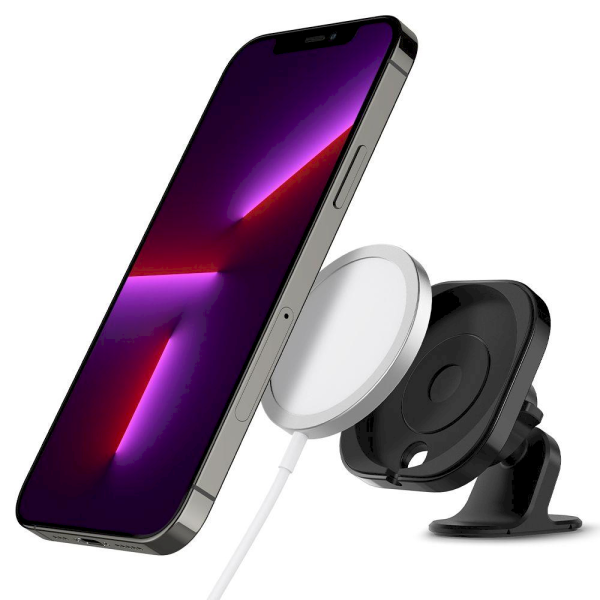 Обложка книги «SPIGEN MAG FIT MAGSAFE DASHBOARD CAR MOUNT BLACK»