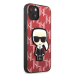Karl Lagerfeld Monogram Ikonik Case for iPhone 13 Red