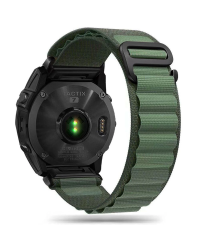 Tech-Protect Nylon Pro Strap for Garmin Fenix ââ5|6|6 Pro|7 - Dark Green