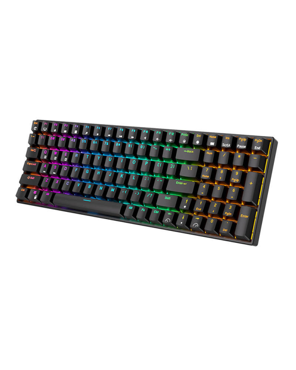 Дополнительное изображение книги «Механическая клавиатура Royal Kludge RK100 RGB, красный переключатель (черный)»