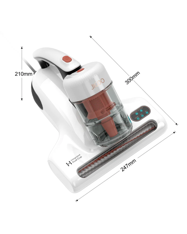 JIGOO J200 пылесос против клещей для матраса | дивана со съемным контейнером 500 Вт