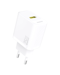 Зарядное устройство Dudao A27S 25W GaN USB-A - белый