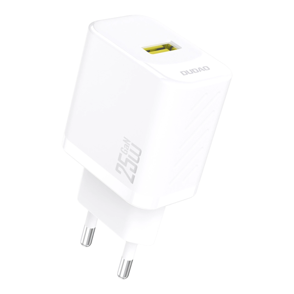 Зарядное устройство Dudao A27S 25W GaN USB-A - белый