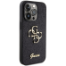 Guess GUHCP15XHG4SGK Apple iPhone 15 Pro Max 6.7" black hardcase Glitter Script Big 4G