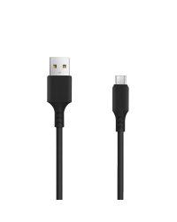 Кабель Setty USB - microUSB 1,0 м 2A черный 