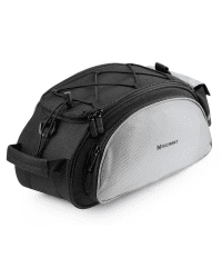 Wozinsky Bicycle Bike Pannier Bag Rear Trunk Bag with Shoulder Strap 13L black (WBB1BK)