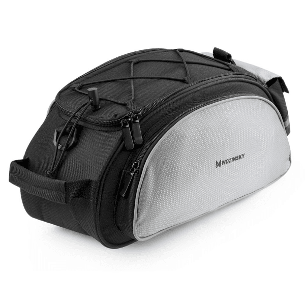 Обложка книги «Wozinsky Bicycle Bike Pannier Bag Rear Trunk Bag with Shoulder Strap 13L black (WBB1BK)»