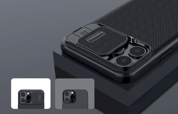 Обложка книги «Nillkin Textured PRO Magnetic Hard Case for Apple iPhone 13 Pro Max Black»