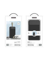 SENDEM PK93 powerbank 30000 mAh | 2.4A | LED | черный