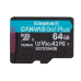 Kingston memory card 64GB microSDXC Canvas Go! Plus cl. 10 UHS-I 170 MB|s + adapter