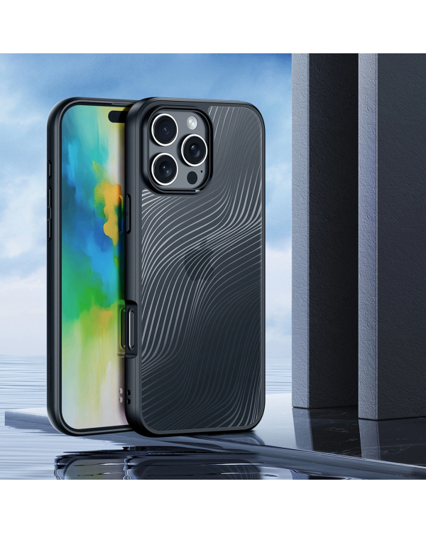 Dux Ducis Aimo case for iPhone 16 Pro Max - black