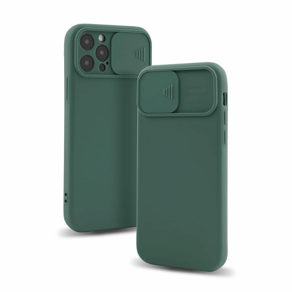 Fusion Camera Protect силиконовый чехол для Samsung A526 / A525 / A528 Galaxy A52 5G / A52 4G / A52s зеленый