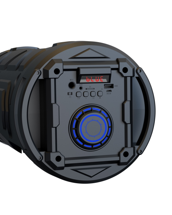 XO Bluetooth speaker F35 black with a wired microphone