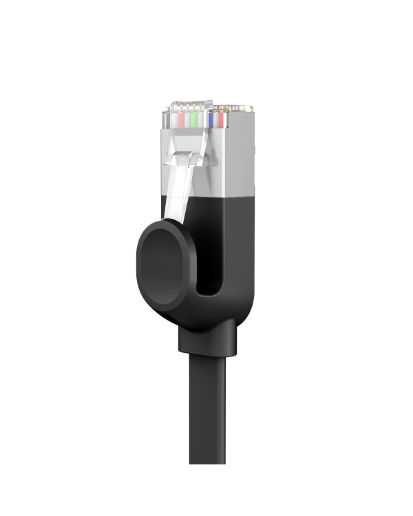 Дополнительное изображение книги «Baseus Cat 6 UTP Ethernet RJ45 Кабель плоский 1 м черный»