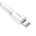 Baseus CALSW-02 Lightning (MD818) Провод для Зарядки 2.4A / 100 cm Белый
