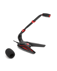 Микрофон Varr VGMD2 для игр | подкастов | стримов черный + поп-фильтр