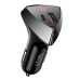 Remax Alien II USB / USB Type C car charger 45W Power Delivery Quick Charge black (RCC232 black)