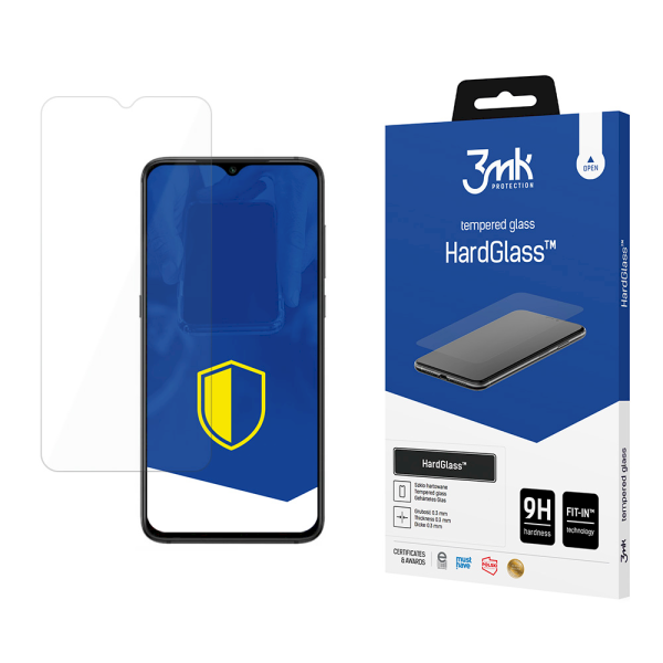 Обложка книги «Xiaomi Redmi 9 - 3mk HardGlass™ screen protector»
