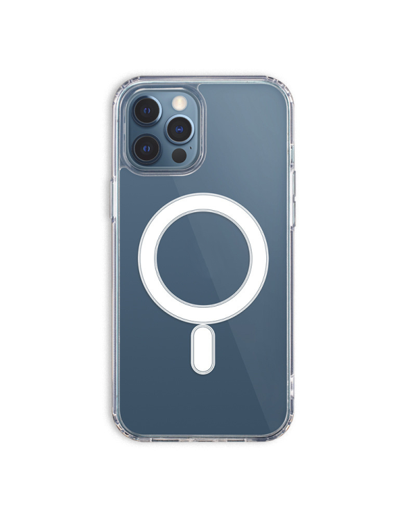 Mag anti shock силиконовый чехол Fusion 1.5 мм для Apple iPhone 16 Pro прозрачный