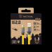 Tactical кабель Fat Man 2.0 USB-A|USB-C 1 м | желтый