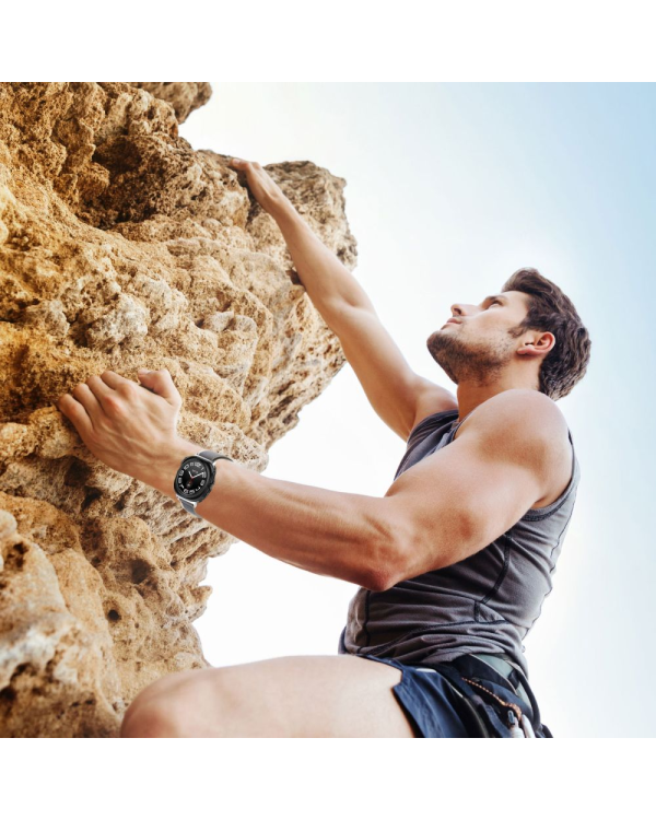 TECH-PROTECT NYLON SAMSUNG GALAXY WATCH ULTRA (47 MM) BLACK|ORANGE