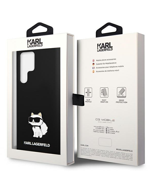 Дополнительное изображение книги «Karl Lagerfeld Liquid Silicone Choupette NFT Case for Samsung Galaxy S23 Ultra Black»