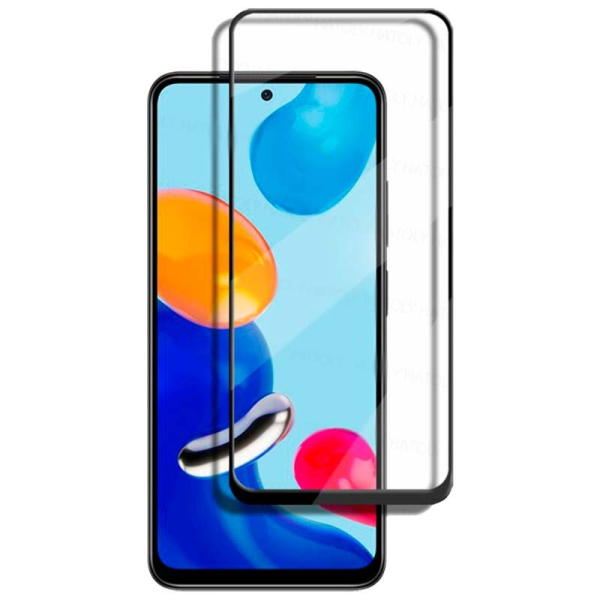 Fusion full glue 5D  защитное стекло для экрана Xiaomi Redmi Note 11 / Note 11S черное