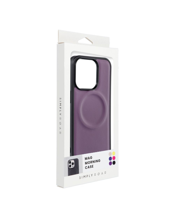 Roar Mag Morning Силиконовый задний чехол для Samsung S918B Galaxy S23 Ultra 5G фиолетовый