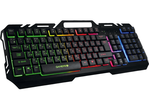Игровая клавиатура GamerPro GKB670 со светодиодной подсветкой RGB (RU | ENG)
