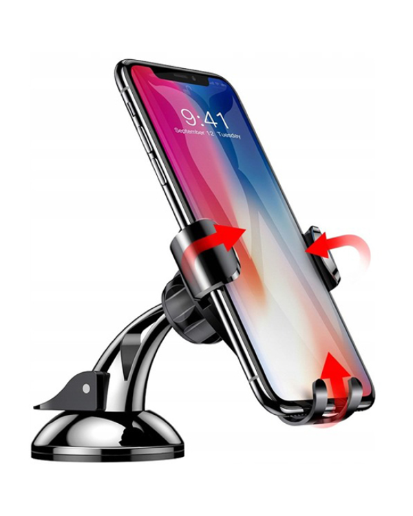 Дополнительное изображение книги «Baseus SUYL-XP09 Osculum Gravity Car Mount Black|Red»