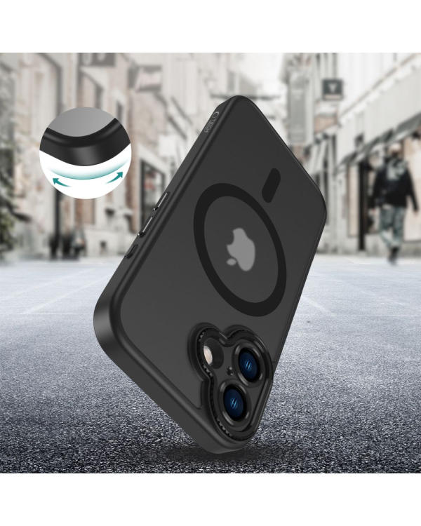 TECH-PROTECT MAGCAM MAGSAFE IPHONE 16 МАТОВЫЙ ЧЕРНЫЙ