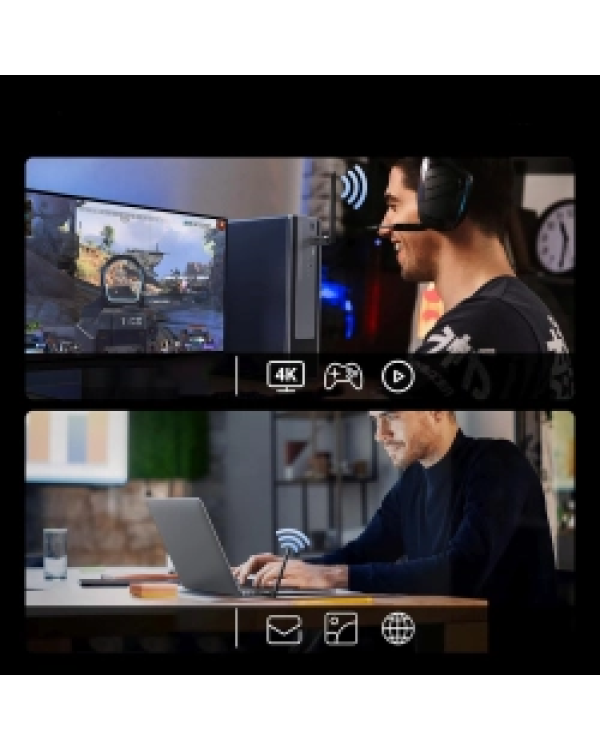 Беспроводной адаптер Ugreen WiFi 6 с Bluetooth 5.4 CM845 | черный