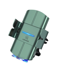 USAMS Индукционное крепление US-CD133 10W Автоматическое для вентиляционной решетки green Starod CD133ZJ02