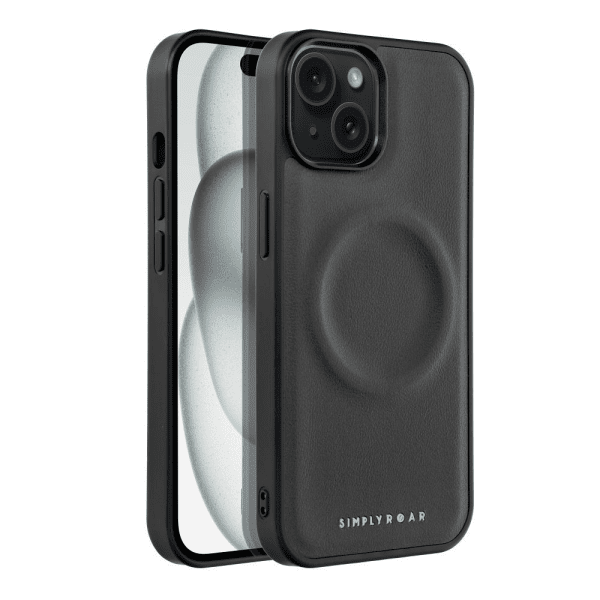 Roar Mag Morning Силиконовый задний чехол для Apple iPhone 15 Pro Max черный