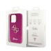 Guess GUHCP15XHG4SGU iPhone 15 Pro Max 6.7" фиолетовый жесткий чехол Glitter Script Big 4G